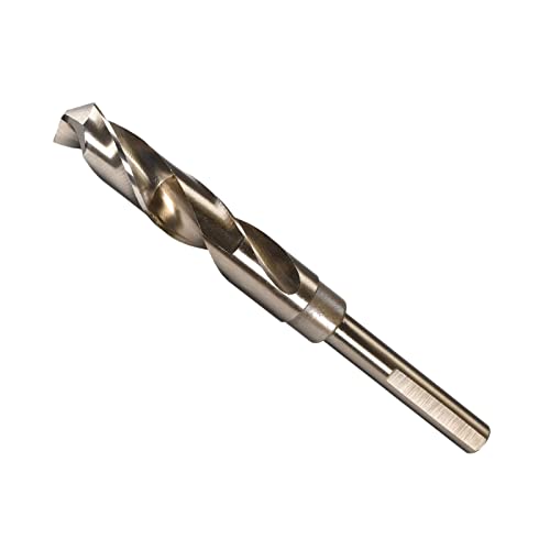 CoCud Reduzierter Schaft Spiralbohrer 16mm Schneid Kante Titan und Nitrid Beschichtet Schnellarbeitsstahl 6542 - (Anwendung: für Edelstahl Stahl Bohr Maschine)