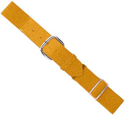 Gold/Yellow Adult Baseball/Softball Adjustable Elastic Belt