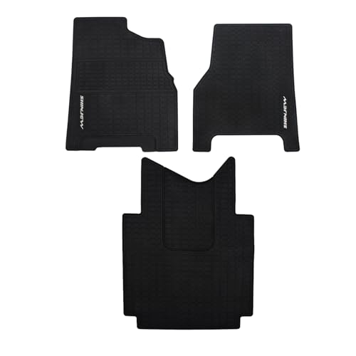 SHINJEW Floor Mats Compatible with Freightliner Columbia 1999-2020 Century 1997-2010 Coronsdo 2002-2020 Truck Floor Mats for Freightliner Accessories All-Weather Guard Heavy Duty Includes 3PCS Set