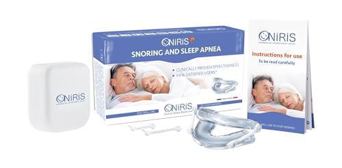 ONIRIS + Ortesis antirronquidos - Clínicamente validada para la apnea del sueño - Fabricada en Francia - Canaleta dental - Ortesis de avance mandibular - Actúa sobre las causas del mal dormir.
