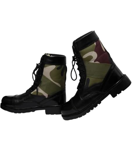fonicy Long Printed Shoes for Men | Pattern Design Casual Lace-Up Footwear-picture-13
