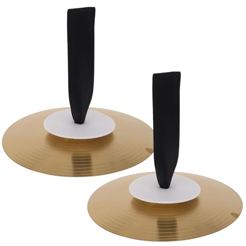Generic Portable Hand Cymbals Boys and Girls Metal Cymbals Set for Music Classes Dance Toy Instruments