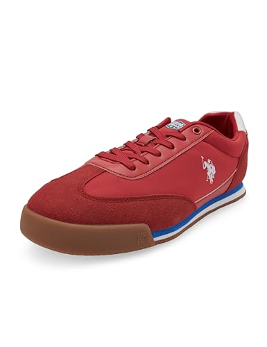 Buy U.S. Polo Assn. Men Burgundy Sneakers - Image 1