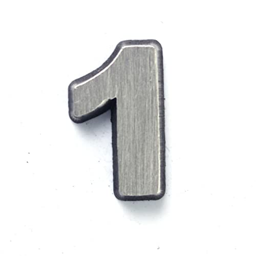 Image of Number 1 One Lapel Pin by StockPins