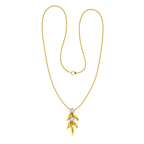 Vaibhav Jewellers 22KT Yellow Gold Pendant for Women