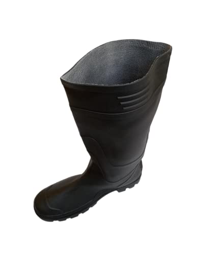Altruist Safety Gumboots Shoes for Men (Black)