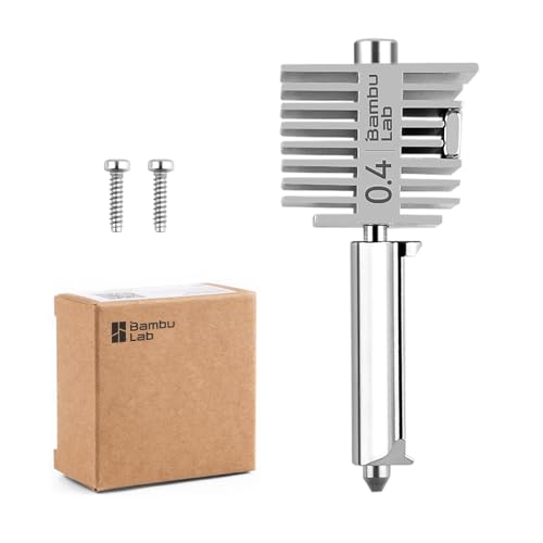 Bamboo Lab �I���W�i�� A1�AA1 �~�j �X�e�����X �X�`�[�� �A�Z���u�� �z�b�g�G���h �L�b�g 0.4mm �m�Y���t���A�������� �I�[�����^�� �q�[�e�B���O �u���b�N �����p Bambu Lab A1 �V���[�Y 3D �v�����^�[�p