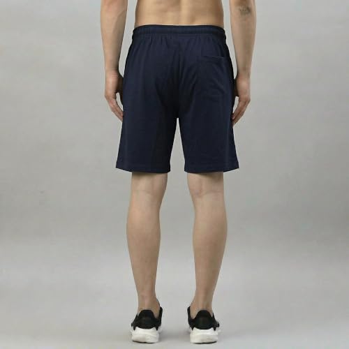 Image of Amul Comfy Men Ultra Soft Cotton-Rich Drawstring Lounge Shorts