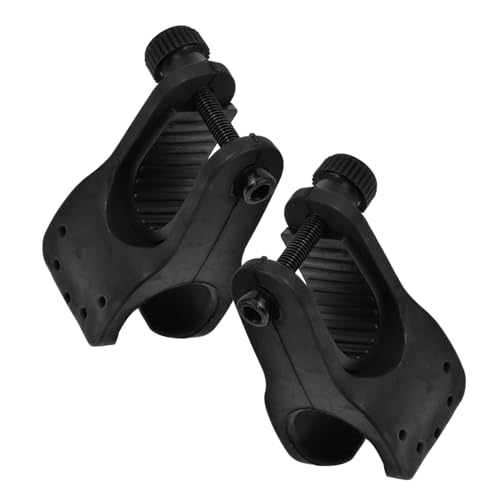 minkissy Wheelchair Part Crutch Storage Bracket Lightweight Cane Holder for Wheelchair Sturdy Rubber Material