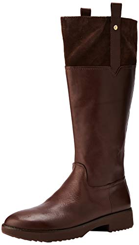 Fitflop Signey Mixte, Bottes Hautes Femme, Marron (Chocolate Brown 167), 41 EU