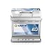 VARTA Automotive DYNAMIC SLI (C22) 12V 52Ah 470A - Nassbatterie KFZ mit Standardausstattung & ohne Start-Stopp System - Starterbatterie für einfachen Energiebedarf - Bleisäurebatterie wartungsfrei