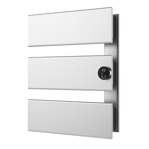 K&KALONZO Electric Towel Warmer, 18.35' W x 22.8' H Wall-Mounted Towel Heater with Built-in Timer...