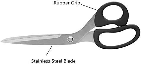 Craft Scissors Tailor Scissors for Fabric 10 Inch Tailor's Scissors Stainless Steel Scissor Sewing Scissors Tool Cuts Crafts Scissors