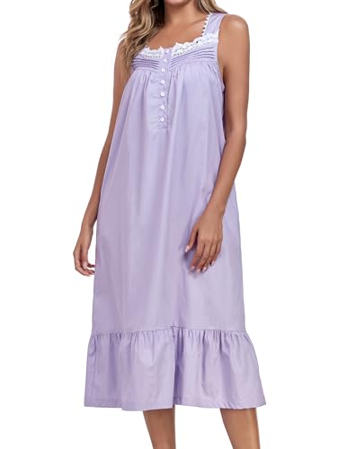 Image of Viakeo 100% Cotton Nightgown for Women