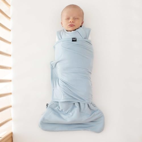 Image of KYTE BABY Unisex Rayon Made from Bamboo Sleep Bag Swaddler for Babies, 1.0 Tog