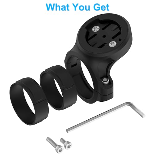 Image of Seat-post Quarter Turn Bike Mount for Garmin Varia RTL510 /RTL515 /RVR315,Varia Rearview Radar, Plastic Bicycle Tail Light Holder, Includes 2 fitting shims for seatposts with diameters 27.0mm-31.6mm