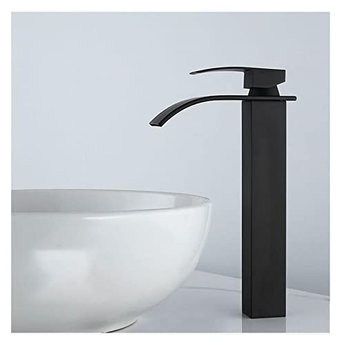 Robinet de lavabo cascade anti-éclaboussures en laiton robuste - 6