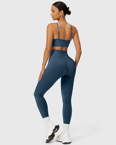 Image of MOOSLOVER Seamless Butt Lifting Workout Leggings for Women High Waist Yoga Pants Compression Contour Tights