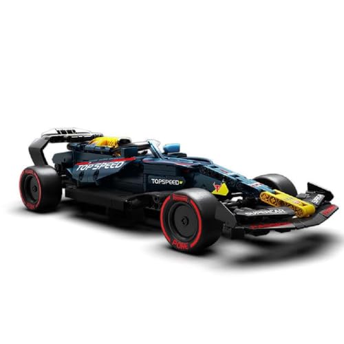 Image of F1 Racing Car Building Blocks Set for Kids, Formula Racer Construction Toy, STEM Educational Sports Car Model Kit