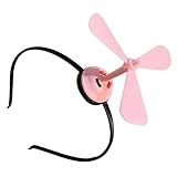 Propeller-Stirnband, lustige, elastische Kopfbedeckung, 15 g, leichtes PP-Stereo-Design, buntes Kostümzubehör, bequeme Partyausrüstung für Bühne, Urlaub, Damen, Mädchen, Teenager, Erwachsene
