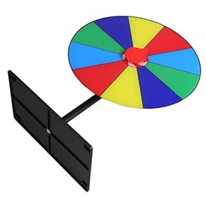 GAROZATION Drehteller Spielspinner Preisrad