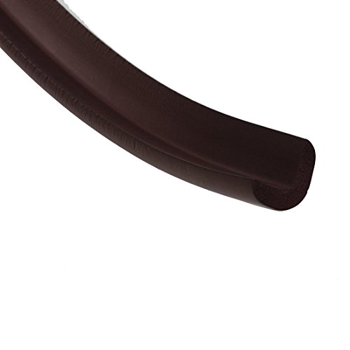 SODIAL(R) Protector 2M Esquina Mesa Mueble Antigolpes Seguridad para Ninos Bebe Marron