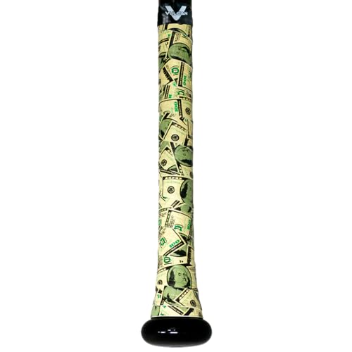 image for Vulcan | 1.00mm Bat Grip | Baseball/Softball | Money, 1.00mm | Medium 
