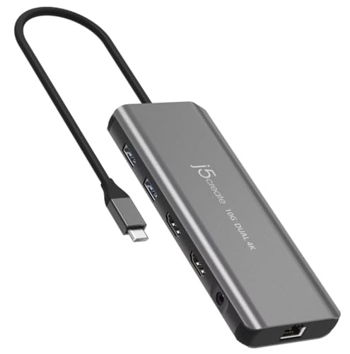 Hub USB Type-C 7 en 1 double HDMI pour un télétravail efficace et fluide