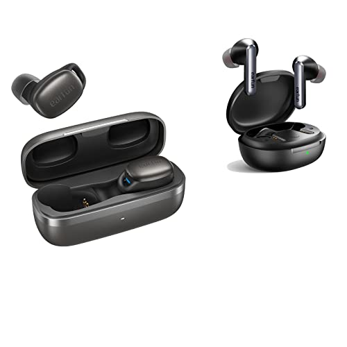 EarFunÂ® Free Pro 2 Hybrid Active Noise Cancelling Earbuds Bluetooth 5.2 Earbuds with 6 Mics, EarFun Air S Noise Cancelling Wireless Earbuds Multipoint Connection