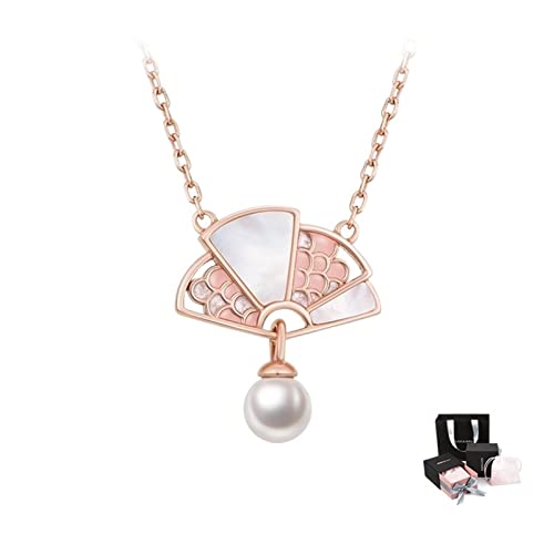 Collier de style chinois anti-noircissement en argent véritable 925