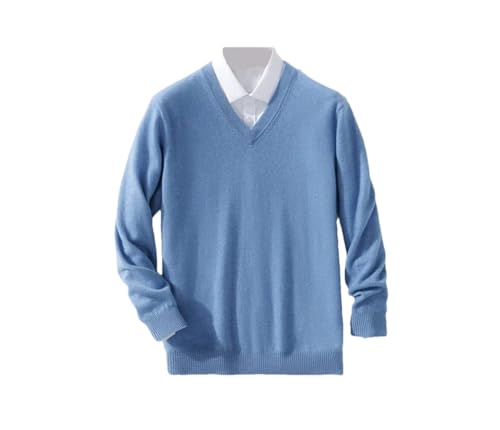 Men's Warm Sweater V Neck Knit Tops Male Knitwear Pullovers Jumpers Long Sleeve Sweater Slim Fit Pullover