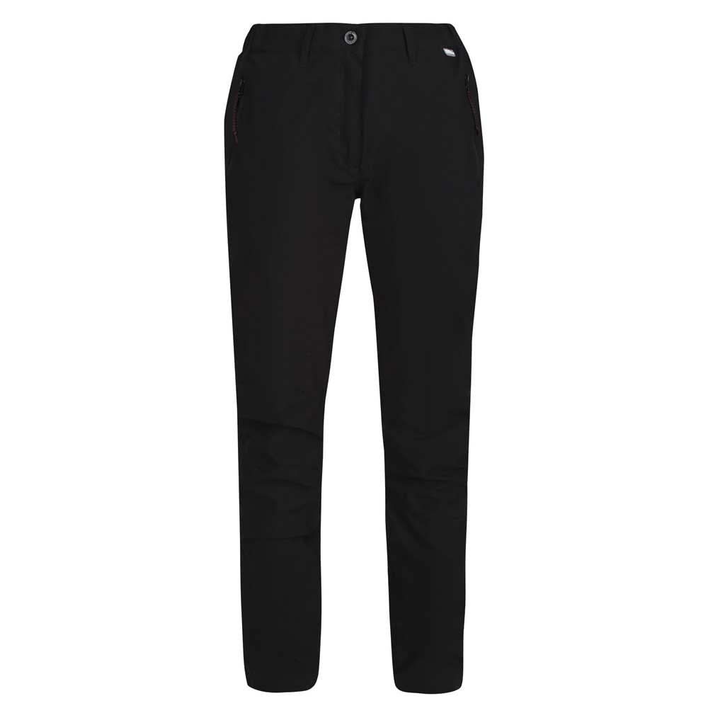 Regatta Womens Dayhike III Waterproof Breathable Isotex Strech Taped Seams Multi Pocketed Trousers - Black, 14