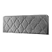 Smingm Copri Testata Letto Matrimoniale, Copertina/Copertura per Testiera per Letto Fodera Elastica Protezione Velluto Addensare all-Inclusive Coperchio Antipolvere Cover 180cmx73cm Grigio