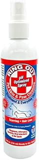 FlexTran Ring Out for Pets: Control & Help Ringworm | Clean Pets Skin & Paws | Recovery & Itch Relief Calming Spray for Dog, Cat, Guinea Pig, Small or Large Animals/Pet. 8 oz Spray Bottle