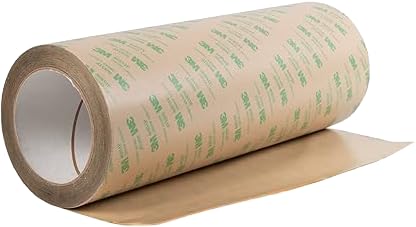 Image of 468MP Double Sided Adhesive Transfer Tape Sheet Roll (1, 12 in x 20 yd)