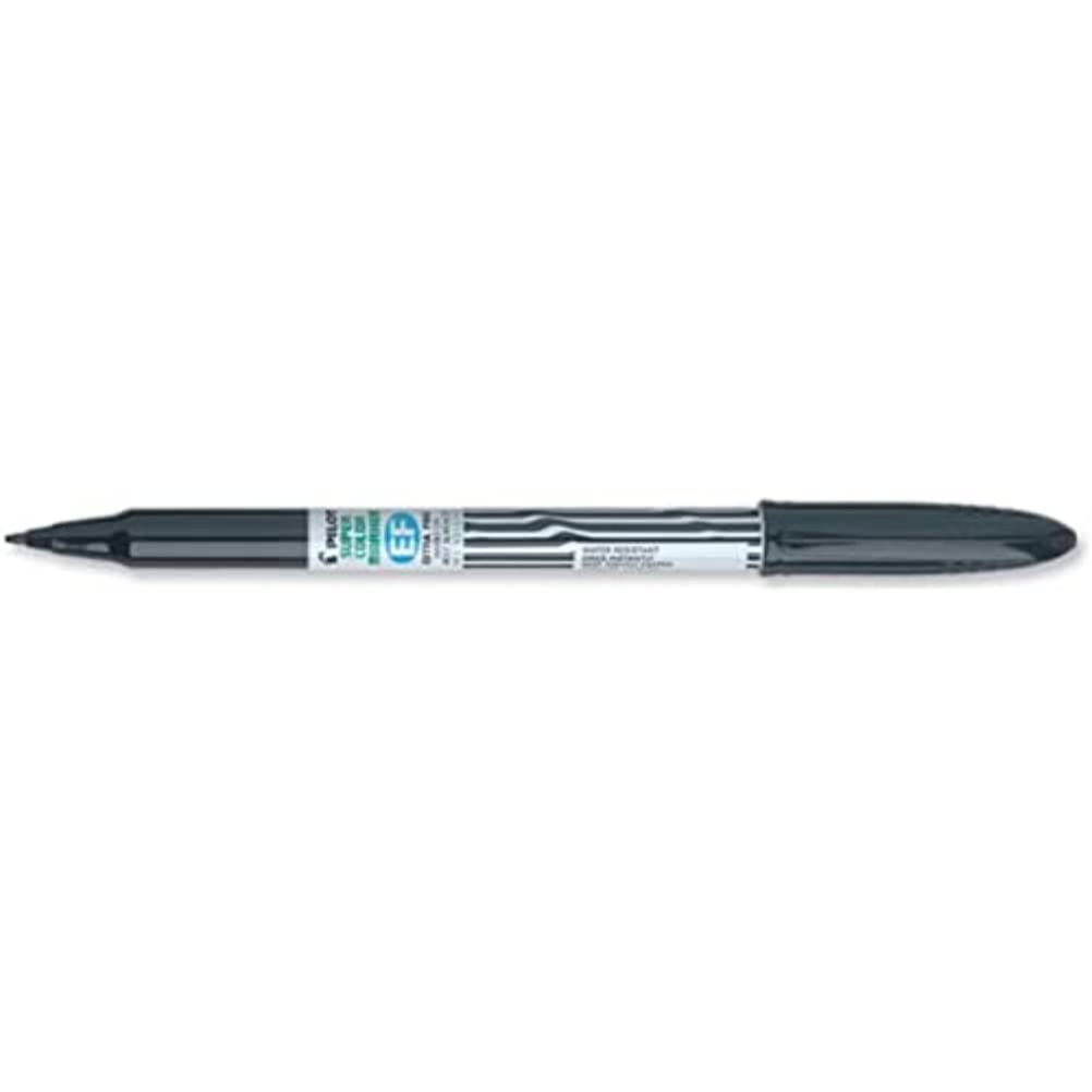 Pilot SCANUF marker permanentny bardzo cienki 0,8 mm linia czarna Ref SCAEF01 [opakowanie 12]