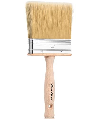 Bates- Deck Stain Brush, 4 Inch, Wooden Handle, Stain Brushes