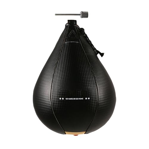 Bola de velocidad de boxeo - Bolsa de boxeo de PU con vejiga interior, bola de entrenamiento reflejo elástico | Bolsa de impulso para Muay Thai MMA Home Gym Entrenamiento Equipment Card