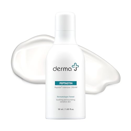 derma J Premium Face Cream: Enriched with Collagen-Boosting Peptides for Advanced Skin Recovery & Brightening Effects - Dermatologist's Choice for Intensive Care (1.69 Oz)