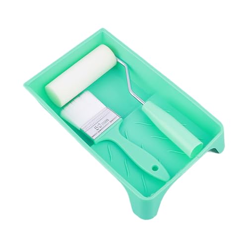 Cepillo de rodillo para pintar, rodillo de pintura profesional con mango corto para gabinete, control de precisión, accesorios de renovación de la casa para vallas, cubiertas y techos
