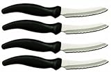 Product Stop Stainless Steel Steak Knives - Set of 4