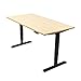 Produktbild Ergotopia® Elektrisch höhenverstellbarer Schreibtisch | 5 Jahre Garantie | Ergonomischer Steh-Sitz Tisch mit Memory Funktion | Beugt Rückenschmerzen vor & Macht produktiver (120x80 cm, Ahorn, S)