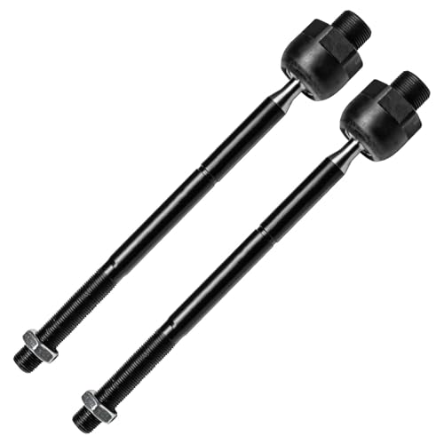 Image of Detroit Axle - 10pc Front End Suspension Kit for 2002 2003 2004 2005 Jeep Liberty, 2 Upper Control Arms with Ball Joints Assembly 4 Inner Outer Tie Rods 2 Sway Bars 2 Boots Replacement