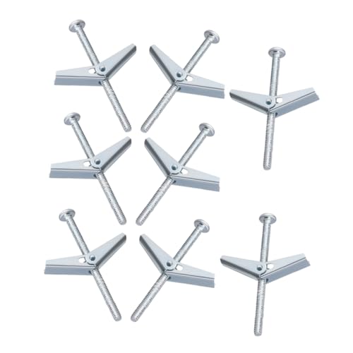 DOITOOL 30 Sets Heavy Duty Drywall Anchors Screws Kit Toggle Bolts for Secure Mounting in Home Renovation