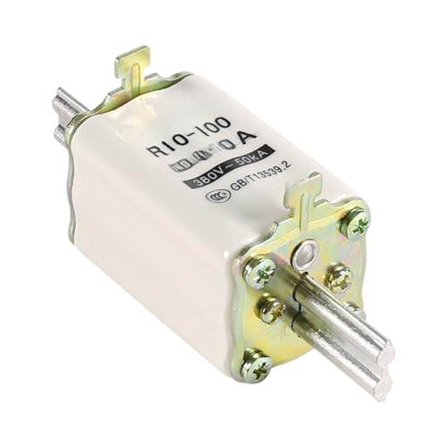 Fusible céramique RT0 100A 380V de protection industrielle pour tableaux électriques gG
