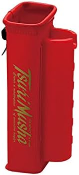 Amazon 釣武者 ダブルホルダー レッド 釣武者 遠投杓 コマセミキサー