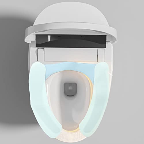DOITOOL Beheizter Toilettensitz Verlängerter Toilettensitzbezug Winter-Toilettensitzkissen Toilettensitzauflage Mattenaufkleber Tragbar Einfache Installation – Bild 5