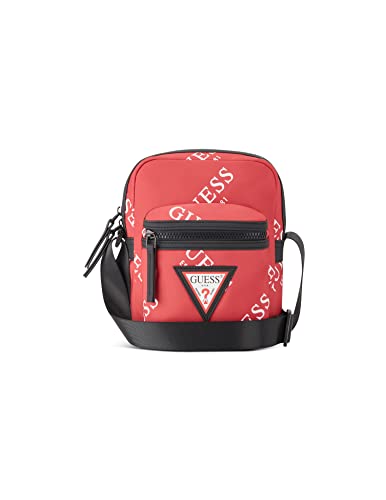 GUESS Bolsa para câmera com logotipo Originals, vermelha, Vermelho