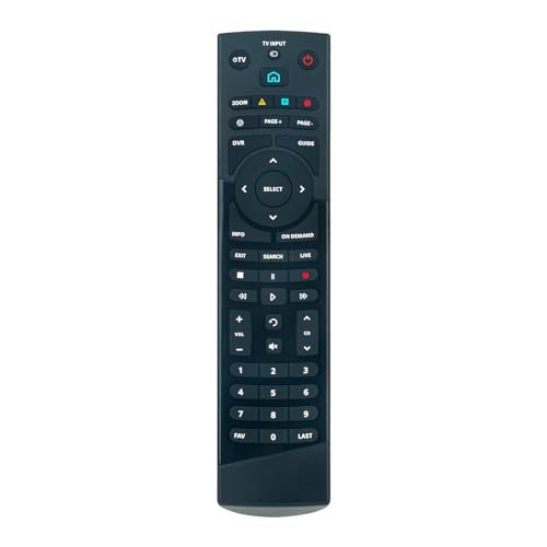 Allimity Relaced Remote Control Fit for Optimum cablevision Device Model T4HIU2101/47K T4HU1616/47k