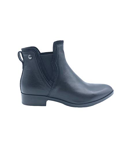 NEROGIARDINI Stivaletto punta affusolata e borchiette